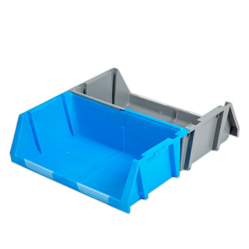 Entrepôt empilable et nichable Boîte de promotion de bacs de stockage en plastique