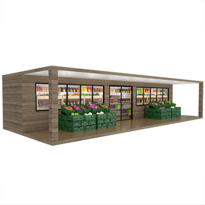 Équipement de supermarché à conteneurs d'expédition