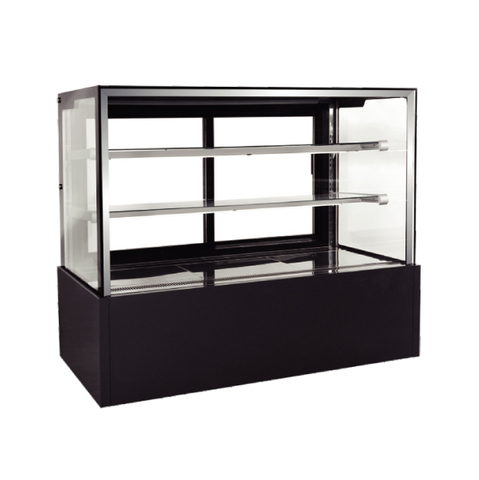 2 ~ 8 ℃ Colorage d'armoire à gâteau avec verre droit