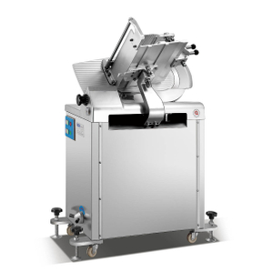 Automatique 750W en acier inoxydable électrique épaisseur réglable Deli Slicer de viande alimentaire