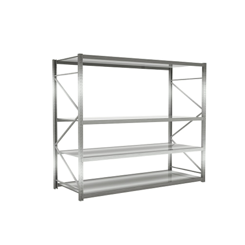 Rack d'entrepôt en acier inoxydable