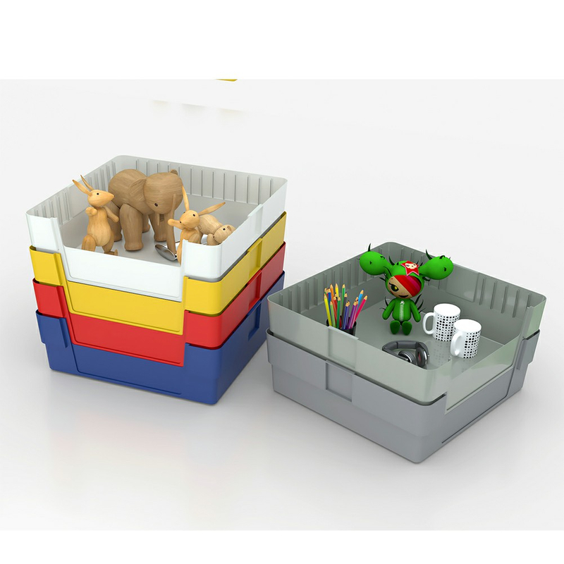Bac de rangement en plastique