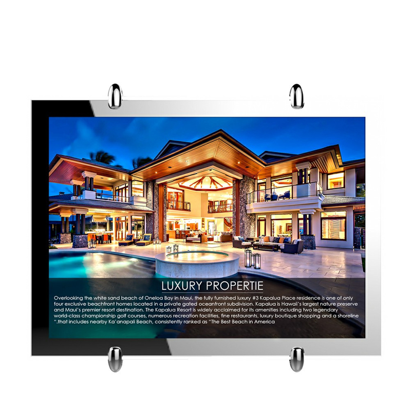 Boîte lumineuse publicitaire ultrathin