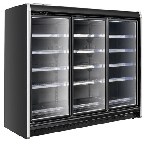 1146L / 1719L / 2292L / ≤-18 ℃ Porte en verre Remote-congélateur à distance de supermarché congélateur