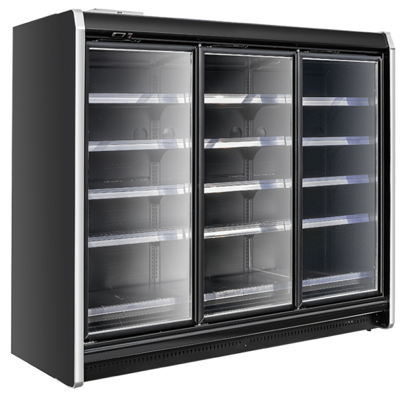 1146L / 1719L / 2292L / ≤-18 ℃ Porte en verre Remote-congélateur à distance de supermarché congélateur