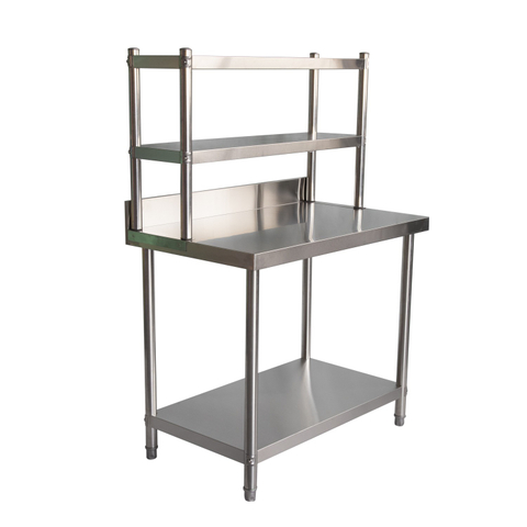 Table de cuisine en acier inoxydable