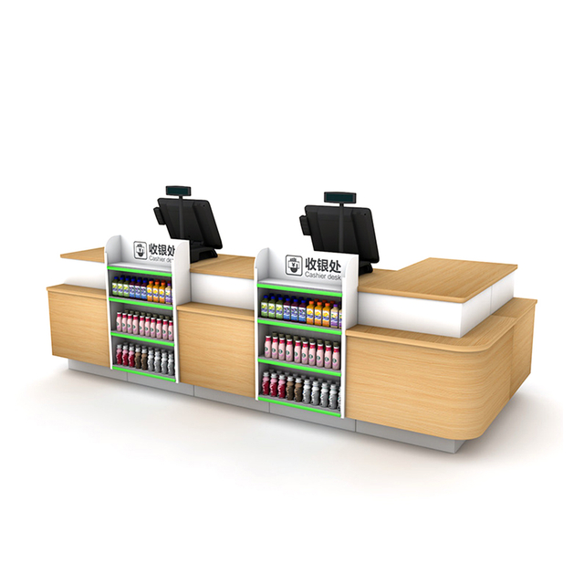 Comptoir de paiement pour le dépanneur ou l'épicerie