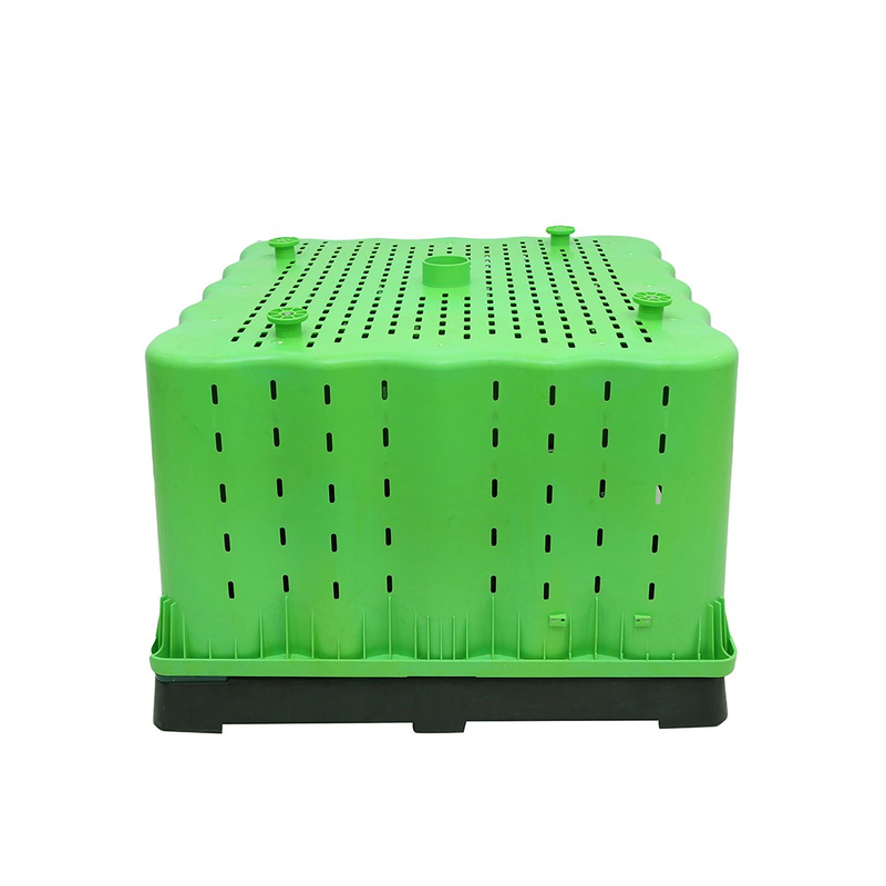 Boîte à palettes en plastique empilable
