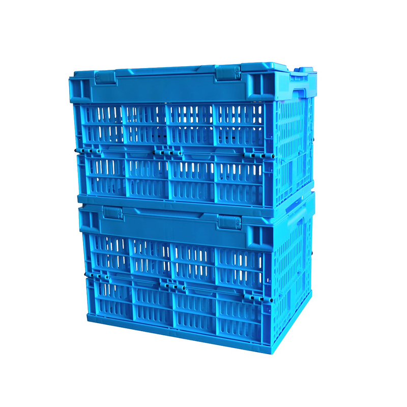 Blue pp grande caisse de rangement pliable