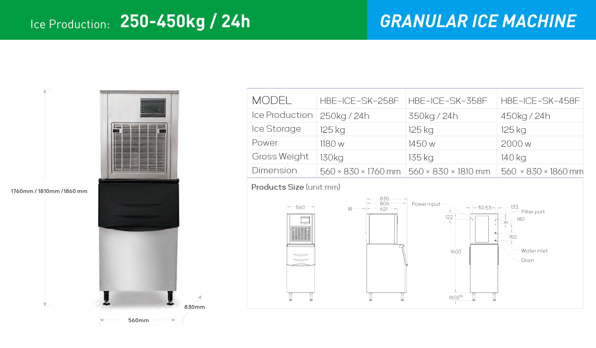 Machine à glace commerciale-15