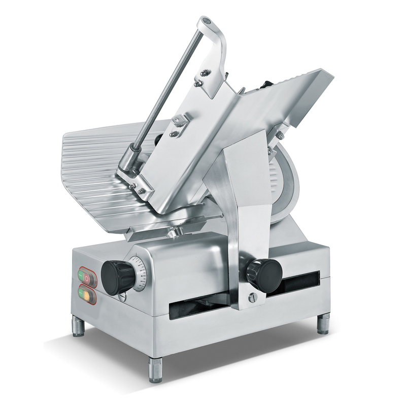 Automatique 500W en acier inoxydable électrique épaisseur réglable Deli Slicer de viande alimentaire