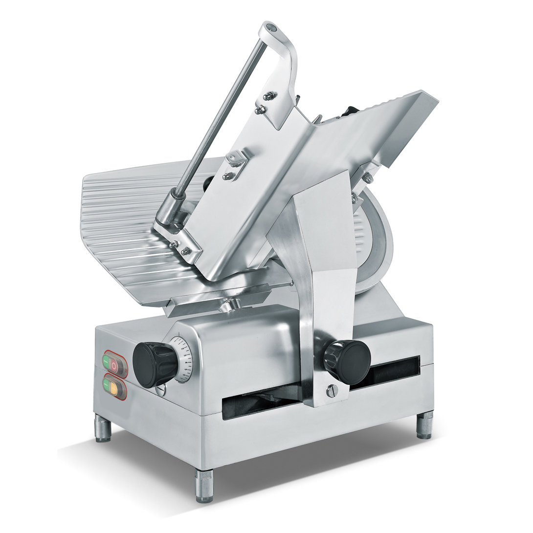 Automatique 500W en acier inoxydable électrique épaisseur réglable Deli Slicer de viande alimentaire