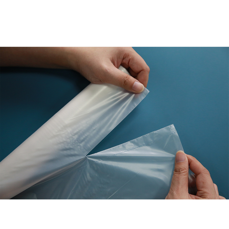 Sac à provisions en plastique T-shirt en t-shirt biodégradable à imprimé convivial personnalisé