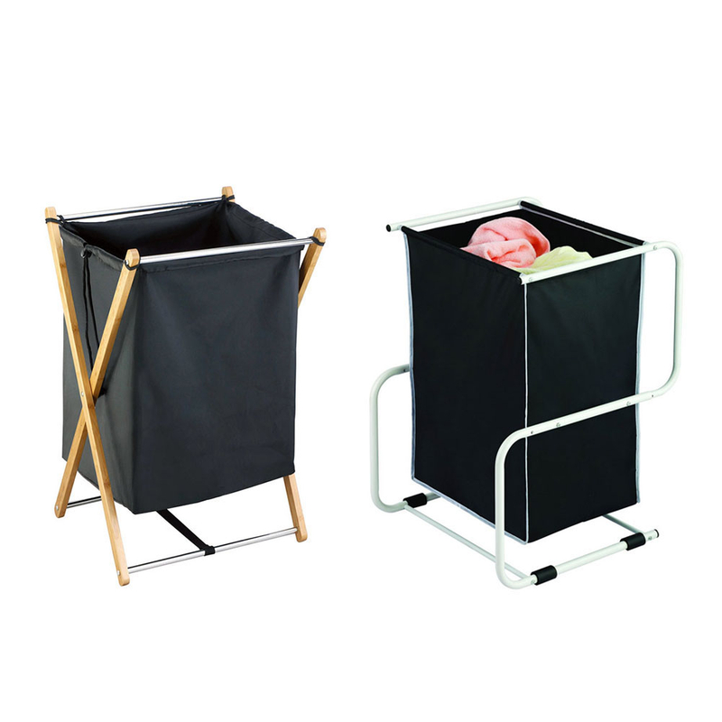 Rack à linge roulant avec panier