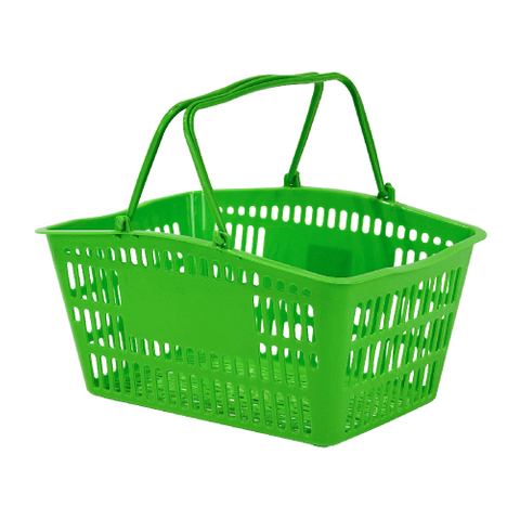 14L Panier d'achat en plastique pour l'épicerie