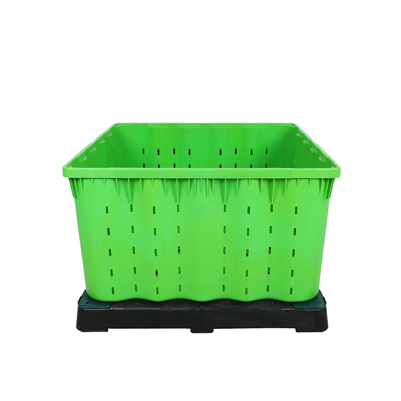 Boîte à palettes en plastique empilable