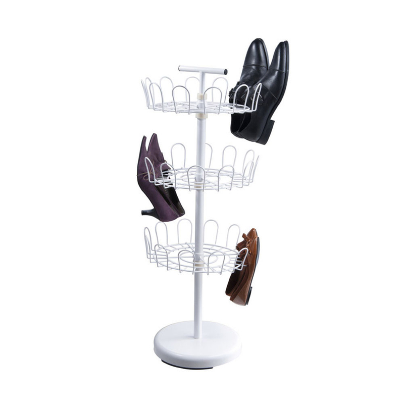 Rack de chaussures en acier de revêtement de puissance