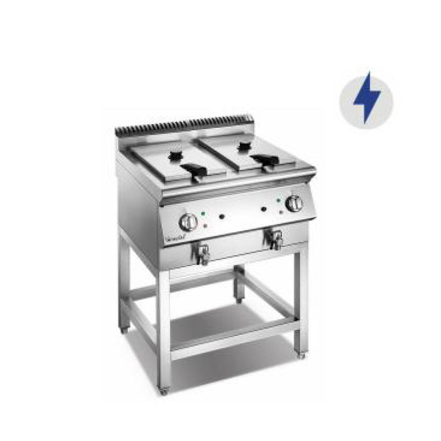 Fryer de dose d'électricité électrique commerciale 2