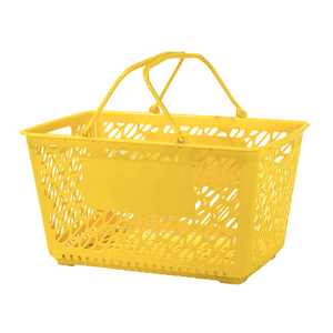 Panier d'achat en plastique 24L pour le supermarché