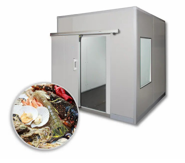 Rangement froid des fruits de mer