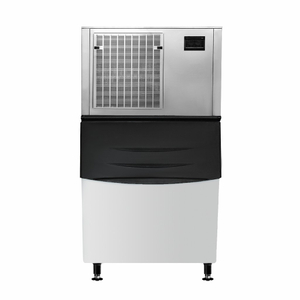 1000-1500 kg / 24h en flocons de type modulaire modulaire à air refroidi à la machine à glace commerciale avec poubelle de rangement