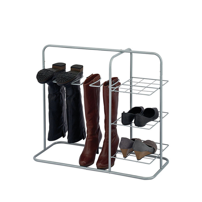 Rack de chaussures en acier de revêtement de puissance