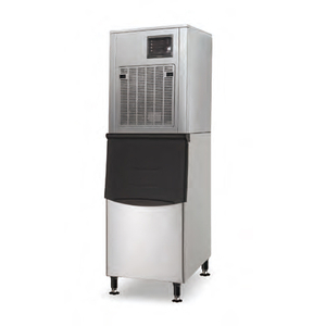 250 kg / 24h Machine à moquette de glace commerciale de type modulaire de type à air avec poubelle de rangement