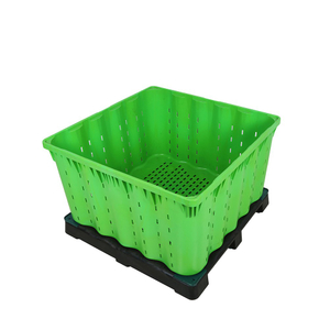 Boîte à palettes en plastique empilable