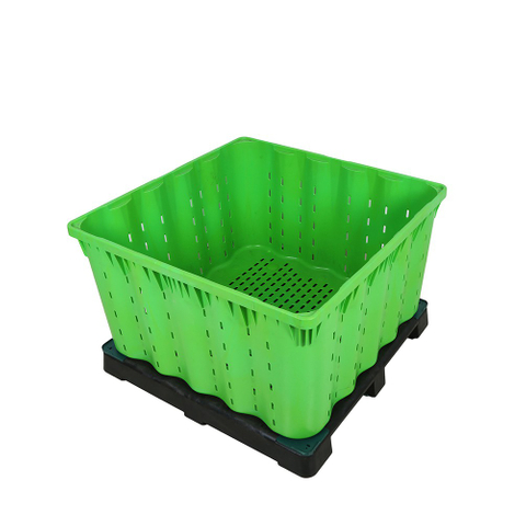 Boîte à palettes en plastique empilable