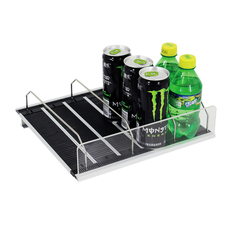 Poussoir de plateau à roulettes