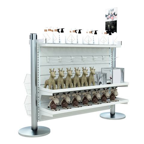 Rack d'affichage du système de merchandising dans la file